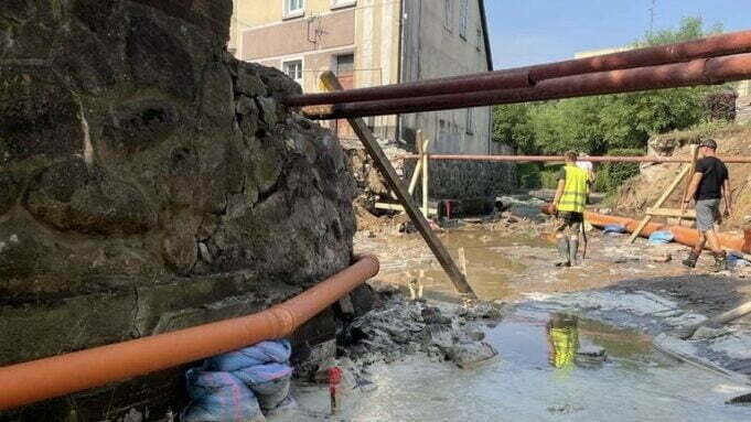 Trwa modernizacja mostu w Barwicach