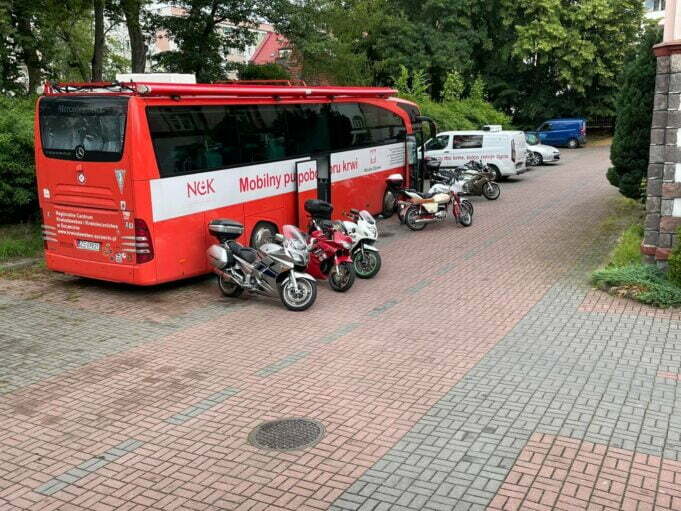 Motocykliści podzielili się tym co najcenniejsze