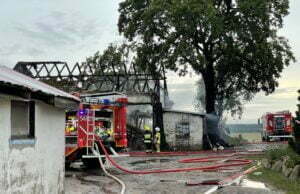 Za strażakami bardzo ciężki tydzień