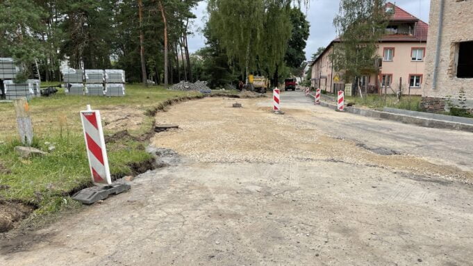 Trwa remont na ul. Wyszyńskiego