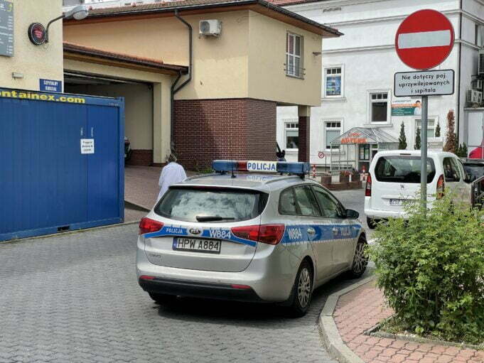 Głupi żart postawił szpital i służby na nogi
