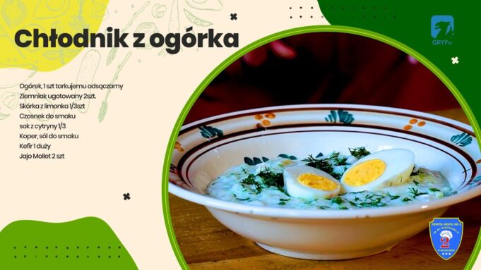 Kuchnia Księcia Warcisława #7 – Chłodnik z ogórka