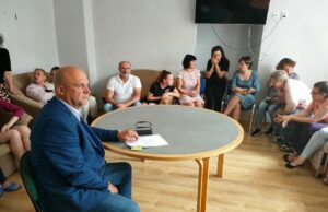 Starosta spotkał się z uchodźcami