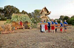 Witacze dożynkowe w powiecie szczecineckim