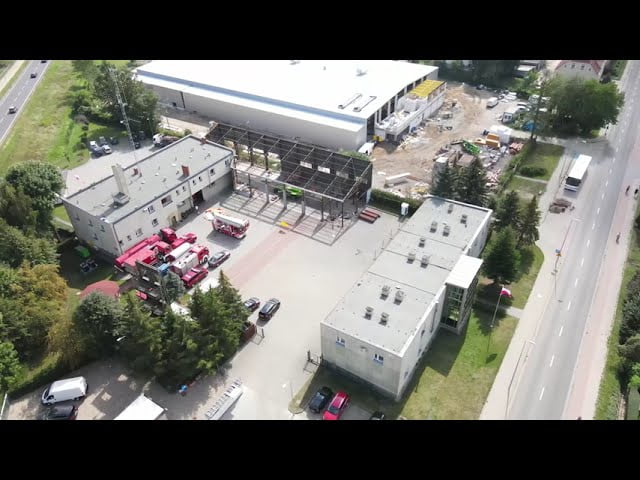 DRON 4K – Rozbudowa Komendy Powiatowej PSP Szczecinek