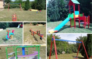 Rekreacyjna strefa dziecka w Wierzchowie