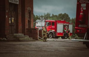 Podpalenia na terenie Czarnego