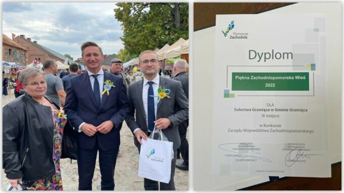 Grzmiąca jedną z najpiękniejszych wsi w województwie