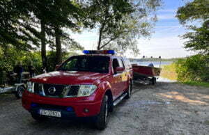 Poszukiwania na jeziorze Wilczkowo