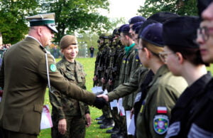 Ślubowanie klas mundurowych w Białym Borze