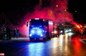 Strażacy z Bobolic powitali swój nowy pojazd!