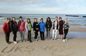 Dziewczyny na medal wróciły znad morza