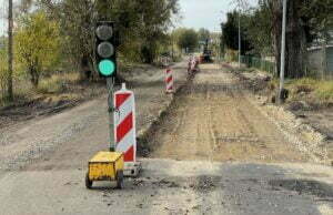 Prace na Rybackiej trwają