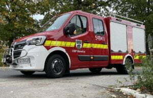 OSP Barwice powitała nowy wóz strażacki