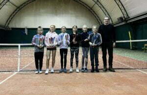 Tenisowi skrzaci rywalizowali nad Trzesieckiem