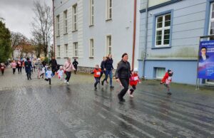 Patriotyczny bieg przedszkolaków