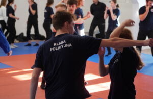 Szkolenie samoobrony w Zespole Szkół nr 7