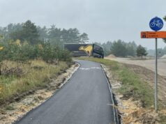 Droga z Łubowa do Bornego Sulinowa na ukończeniu