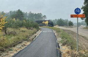 Droga z Łubowa do Bornego Sulinowa na ukończeniu