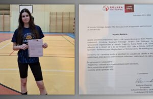 Siatkarka Gryfa na zgrupowaniu kadry