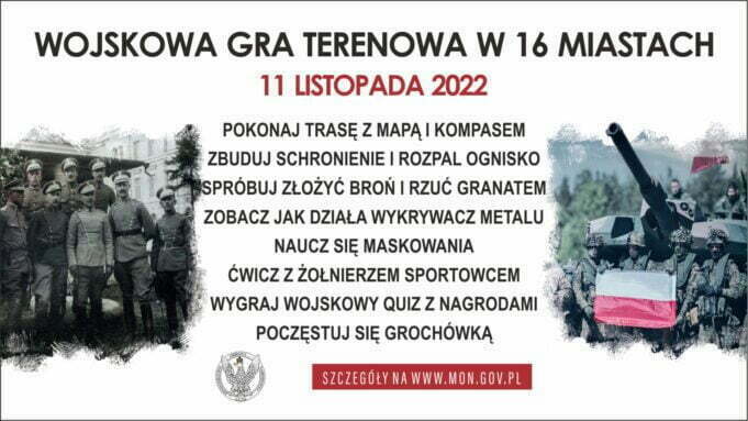 Wojsko zaprasza do aktywnego świętowania
