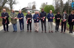 Otwarcie drogi w Biskupicach