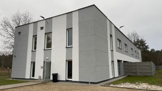 Nowa siedziba działu tresury psów w ZK Czarne