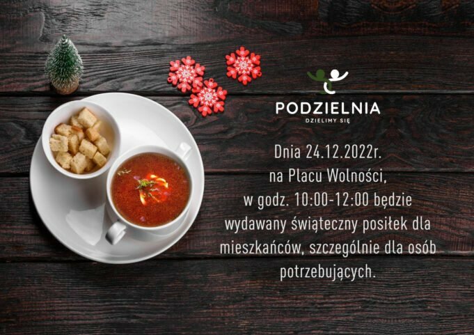 Świąteczne posiłki dla potrzebujących