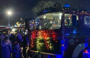 Ogromne zainteresowanie Strażackim Konwojem Świętego Mikołaja