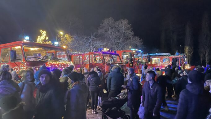 Strażacki Konwój Świętego Mikołaja