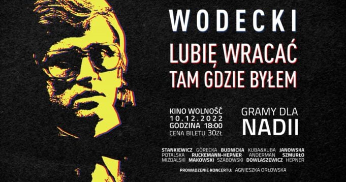 Przeboje Zbigniewa Wodeckiego zabrzmią dla Nadii