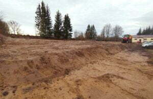 Tu na razie jest ściernisko…