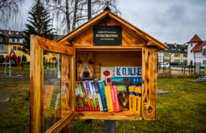 Kolejna budka z książkami w Bornem Sulinowie