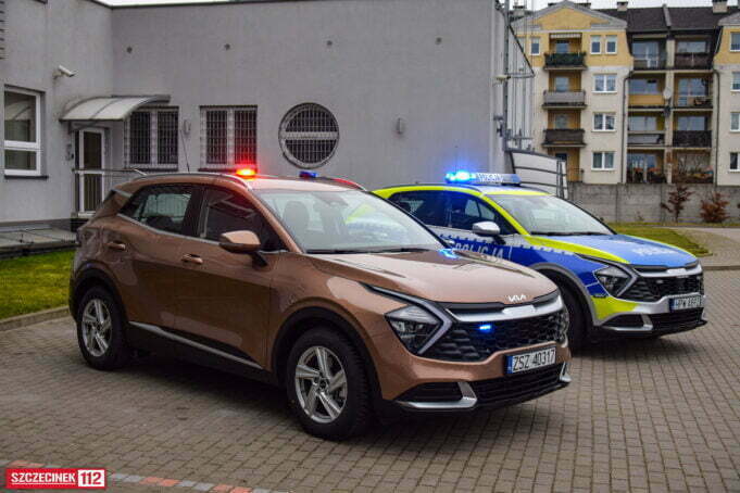 Nowe pojazdy szczecineckiej Policji