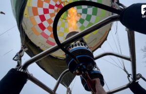 Lot balonem nad Szczecinkiem