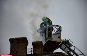 Plaga pożarów w kominach