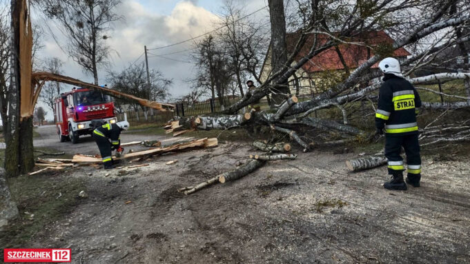 Prawie 60 interwencji strażaków