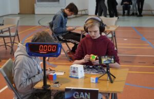 Miłośnicy kostki Rubika w Szczecinku