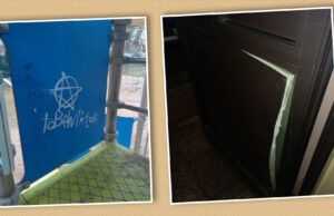 Emocje wyładowali dewastacjami