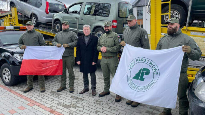 Leśnicy ponownie wspierają ukraińskich żołnierzy