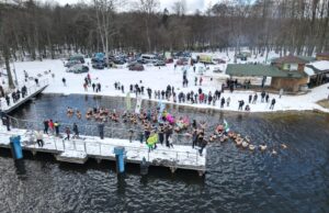 Gorąca atmosfera w lodowatej wodzie