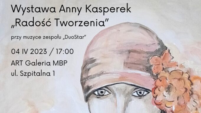Borneńska MBP zaprasza na wernisaż prac Anny Kasperek