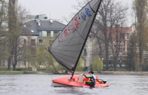 Żaglówki znów na Trzesiecku