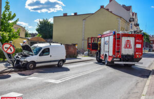 Wypadek na Kościuszki w Szczecinku