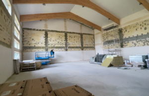 Łubowo na sportowo – trwają prace na sali i boisku