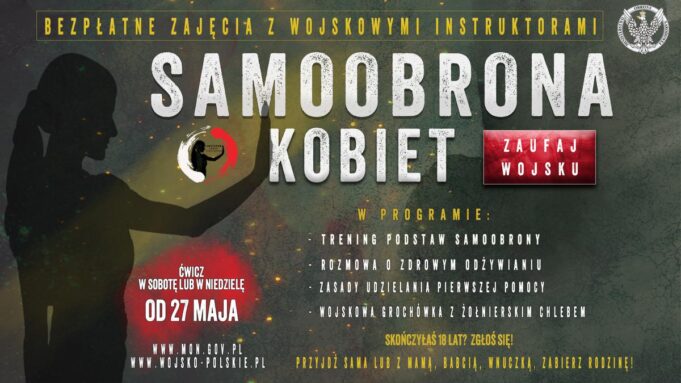 Wojsko zaprasza panie na treningi samoobrony