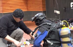 Podwodne sprzątanie jeziora Pile