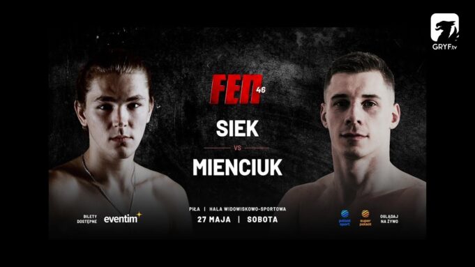 Bartłomiej Mienciuk debiutuje na gali MMA