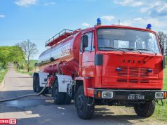 Cysterna strażaków ze Szczecinka jedzie na Ukrainę