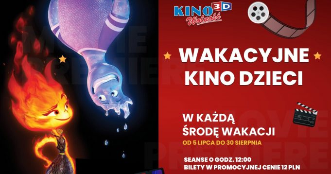 Wakacyjne Kino Dzieci w Szczecinku